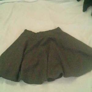 Gray skirt